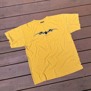 Vintage Aeropostale Tribal T Shirt Yellow Y2K 90s Tee Men’s Size Large